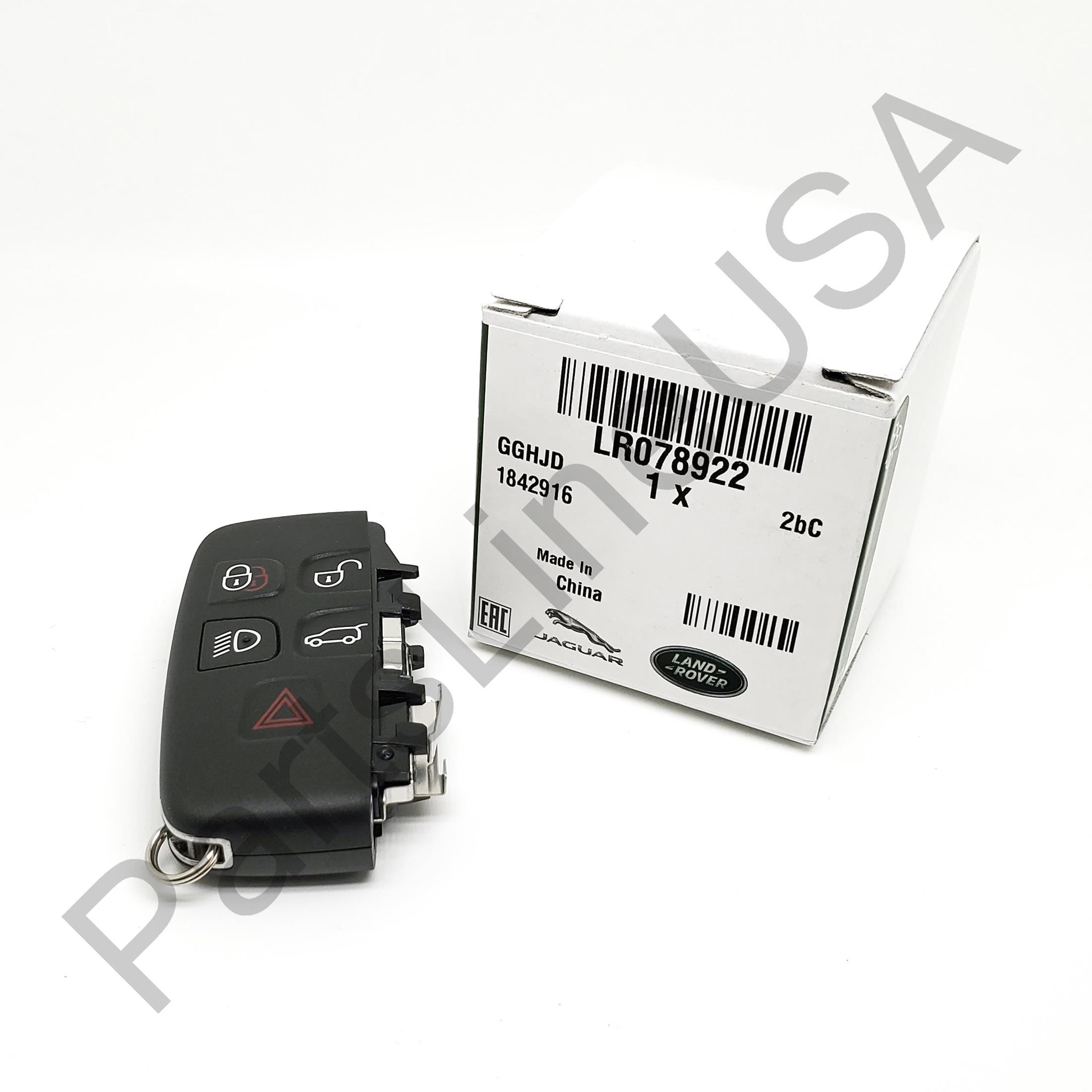 Picture of Genuine Land Rover LR4 Discovery 4 Remote Control Key Fob Cover Case LR078922